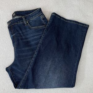 Kut From The Kloth Charlotte Fab Ab Culotte Jeans Women's 14W High Rise Stretch